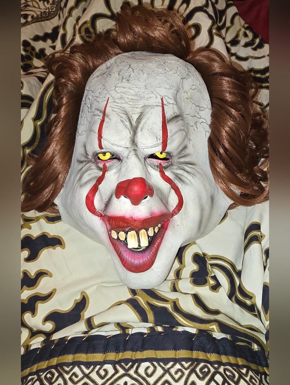 IT Clown Creepy Halloween Costume Mask